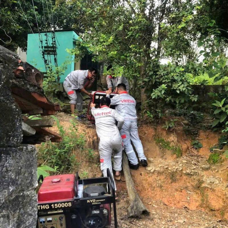 Viettel khẩn trương chuẩn bị ứng phó bão Wipha, sẵn sàng đảm bảo thông tin liên lạc cho người dân